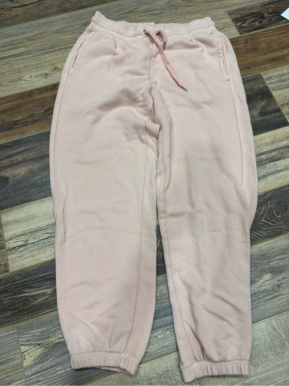 aerie Blush Pink Drawstring Fleece Joggers